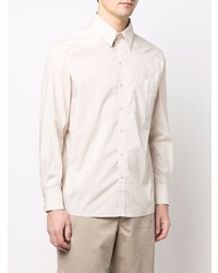 Lemaire Chest Pocket Collared Long Sleeve Shirt