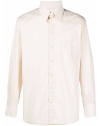 Lemaire Chest Pocket Collared Long Sleeve Shirt