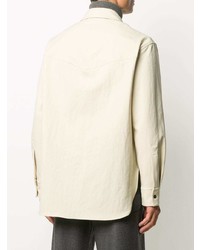 Jil Sander Contrast Button Shirt