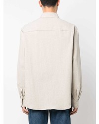 A.P.C. Cotton Blend Long Sleeve Shirt