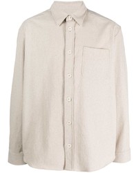 A.P.C. Cotton Blend Long Sleeve Shirt