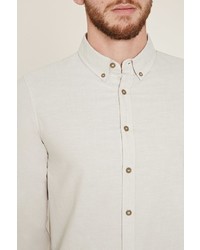 Forever 21 Cotton Oxford Shirt