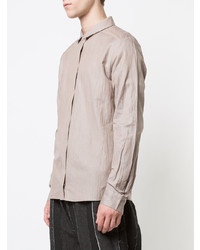 Individual Sentiments Creased Button Down Shirt