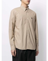 Sophnet. Embroidered Logo Button Up Shirt