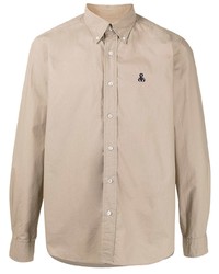 Sophnet. Embroidered Logo Button Up Shirt