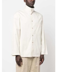 Lemaire High Neck Cotton Shirt