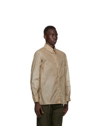 Uniforme Paris Khaki Econyl Waxed Shirt