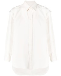 Valentino Layered Detail Long Sleeve Shirt