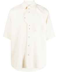 Gmbh Layered Detail Terry Cloth Shirt