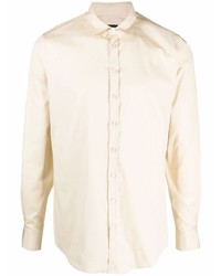 DSQUARED2 Long Sleeve Stretch Cotton Shirt