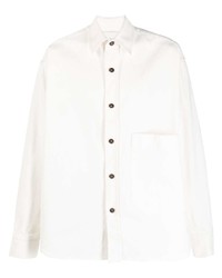 Studio Nicholson Long Sleeved Organic Cotton Shirt
