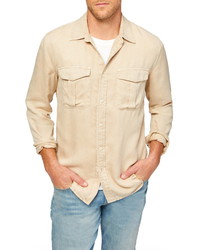 7 For All Mankind Military Button Up Shirt