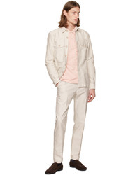Tom Ford Off White Buttoned Shirt