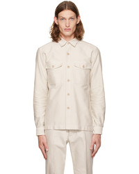 Tom Ford Off White Buttoned Shirt