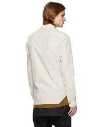 Rick Owens Off White Office Shirt