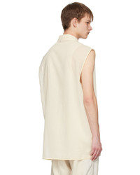 Jil Sander Off White Relaxed Fit Shirt