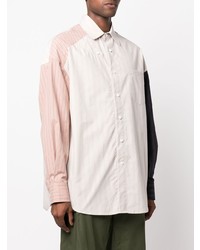 Feng Chen Wang Panelled Button Up Shirt