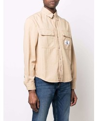 Calvin Klein Jeans Patch Pocket Long Sleeve Shirt