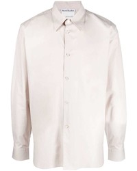 Acne Studios Point Collar Stretch Cotton Shirt