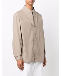Lemaire Pointed Collar Cotton Shirt