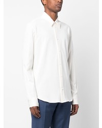 Roberto Collina Pointed Collar Cotton Shirt
