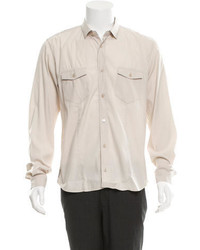 Prada Sport Long Sleeve Button Up Shirt
