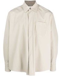 Our Legacy Press Stud Fastening Long Sleeve Shirt