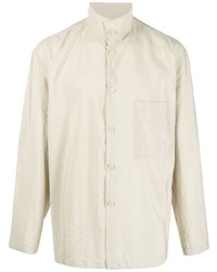 Lemaire Stand Up Collar Long Sleeve Shirt