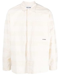 Sunnei Stripe Pattern Cotton Shirt