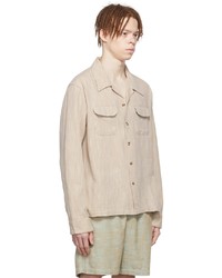 Corridor Tan Cotton Shirt