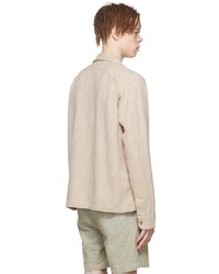 Corridor Tan Cotton Shirt