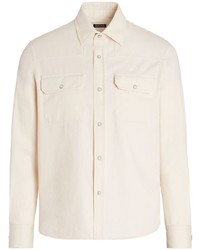 Zegna Two Pocket Cotton Shirt