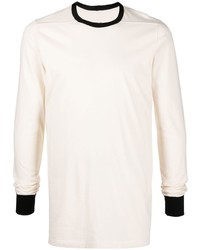 Rick Owens Banded Contrasting Trim Jersey Top