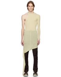 Rick Owens Beige Banana Long Sleeve T Shirt