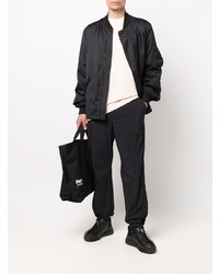 Y-3 Crew Neck Long Sleeved T Shirt