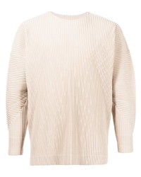 Homme Plissé Issey Miyake Crew Neck Pleated Top