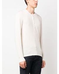 Tom Ford Long Sleeve Buttoned T Shirt