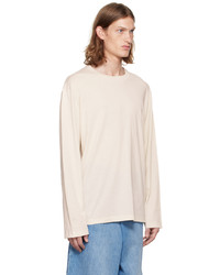 The Row Off White Enriques Long Sleeve T Shirt