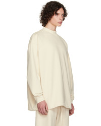 Essentials Off White Relaxed Sweatshirt