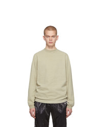 1017 Alyx 9Sm Taupe Rollneck Long Sleeve T Shirt