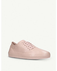 195 Sauvage Low Top Leather Trainers