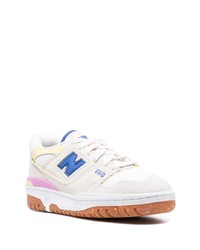 New Balance 550 Perforated Detail Low Top Sneakers