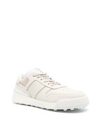 Tod's Logo Embossed Panelled Sneakers