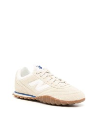New Balance Logo Embroidered Low Top Trainers