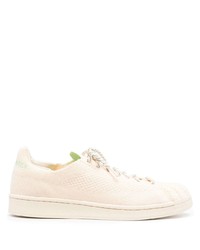 Adidas By Pharrell Williams Superstar Primeknit Lace Up Sneakers