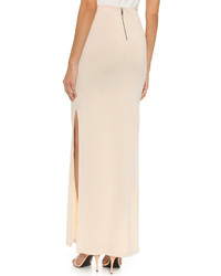 Alice + Olivia Air By Double Slit Maxi Skirt