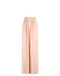 Exclusives New Look Tall Nude Shirred Voile Maxi Skirt