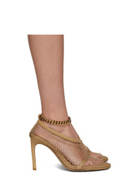 Bottega Veneta Beige Net Heels