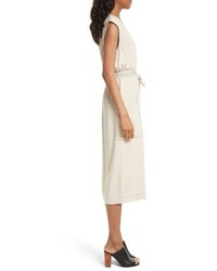 Tracy Reese Side Button Midi Dress