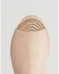 London Rebel Wide Fit Espadrille Mule Sandal